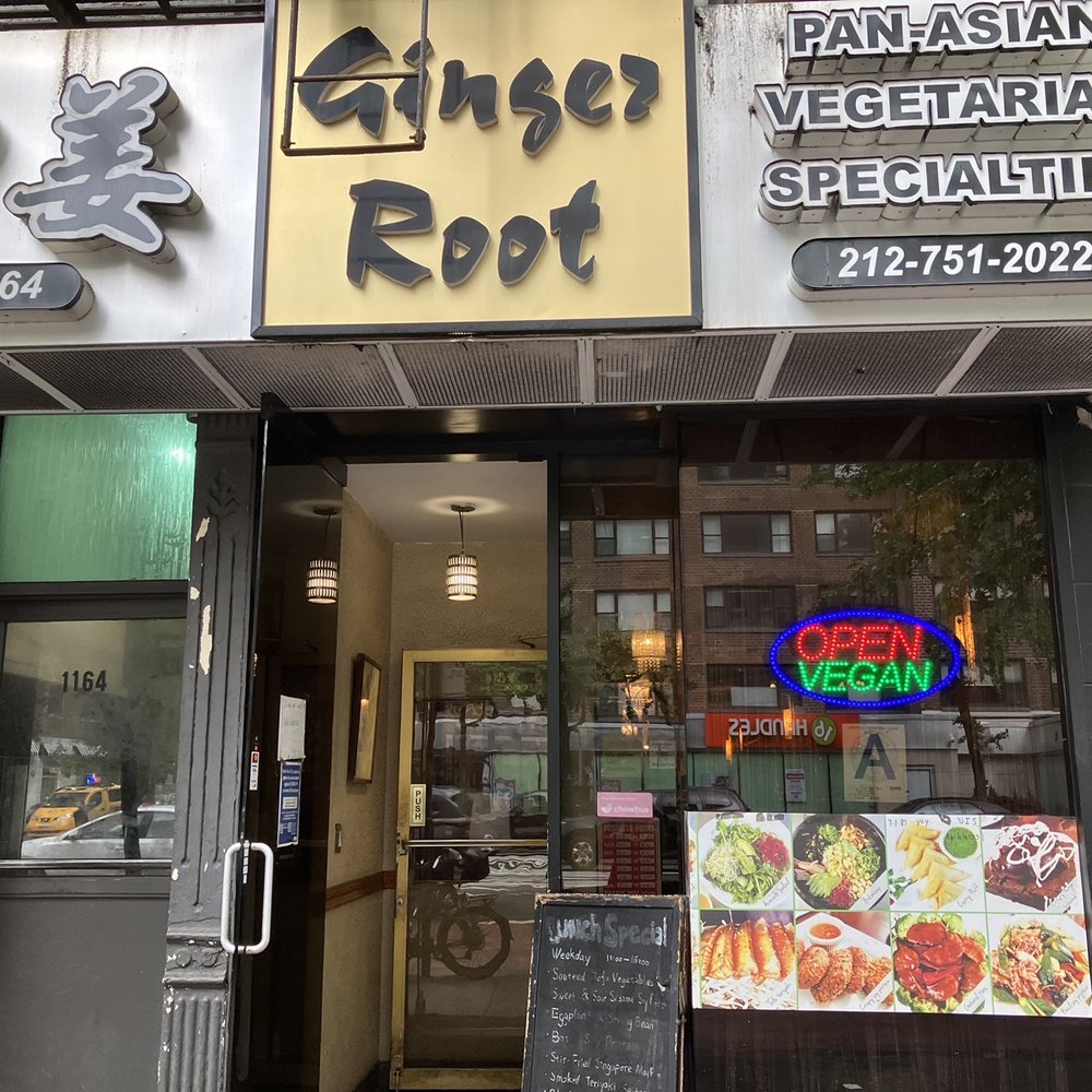 Vegan Ginger Root - Outside - Vegan Near Me - New York, New York