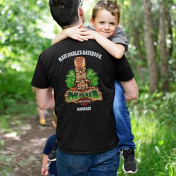 Maui Harley-Davidson - "Tiki Time for our Maui Tiki Guy T-shirt, this tee is for those who live for island vibes #TikiTime #AllTheTime #MauiTikiGuyTee #AlohaRide