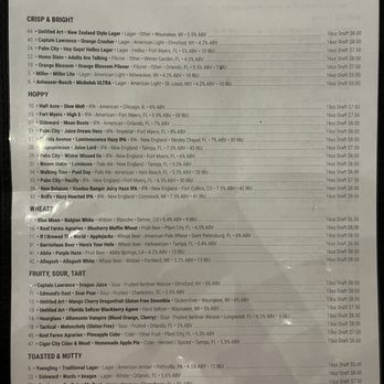 Keg & Cow - Beer menu - American Near Me - Cape Coral, Florida