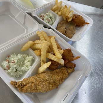 Gaines Mini Stop - two trays of fish and chips - Convenience Stores Near Me - Bowman, South Carolina Gaines Mini Stop - two trays of fish and chips - Convenience Stores Near Me - Bowman, South Carolina