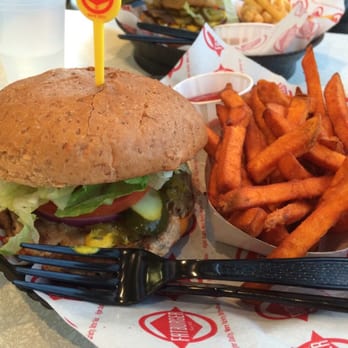 Fatburger - Turkey burger with yam fries - Burgers Near Me - Calgary, Alberta Fatburger - Turkey burger with yam fries - Burgers Near Me - Calgary, Alberta