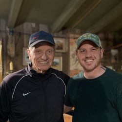 New Moon Ranch - Hollister with Monty Roberts in his saloon, Solvang CA