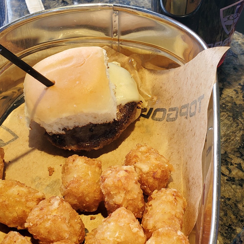 Topgolf - $8 kids meal!? Maybe enough for a 2yr old and only if you are charging $4 - New American Near Me - Thornton, Colorado Topgolf - $8 kids meal!? Maybe enough for a 2yr old and only if you are charging $4 - New American Near Me - Thornton, Colorado