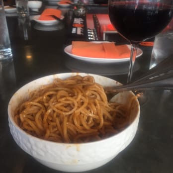 Dan Dan - Delish. And only $10, including the wine. Happy hour is 4:30pm-7pm! - Szechuan Near Me - Philadelphia, Pennsylvania