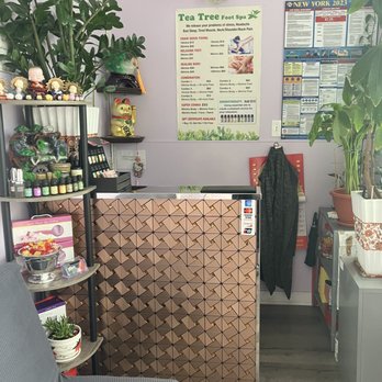 Tea Tree Foot Spa - Front desk. - Reflexology Near Me - Franklin Square, New York Tea Tree Foot Spa - Front desk. - Reflexology Near Me - Franklin Square, New York
