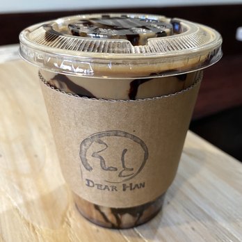 Dear Han Cafe - Small iced mocha - Coffee & Tea Near Me - Woodside, New York