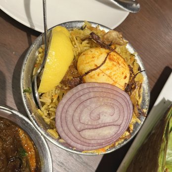 Sankranti Restaurant - Chicken Dum Biryani (boned) - Indian Near Me - Johns Creek, Georgia