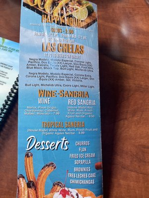 Menu photo 5 Mi Cancun Morrisville, NC
