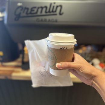 Gremlin Garage - Burnt Honey Latte - Coffee & Tea Near Me - Costa Mesa, California