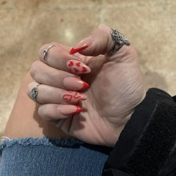 Le Star Nails & Spa - Custom valentines nails