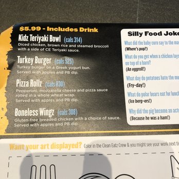 Clean Eatz - Kids menu - Cafes Near Me - Farragut, Tennessee Clean Eatz - Kids menu - Cafes Near Me - Farragut, Tennessee