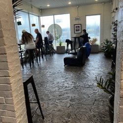 Drowsy Poet at The Foley Station - One of the indoor seating areas