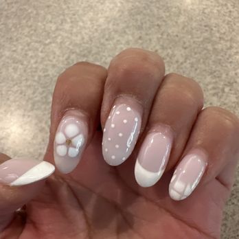 French Tip Nails & Wax - Love what Ava did!! - Nail Salons Near Me - Overland Park, Kansas French Tip Nails & Wax - Love what Ava did!! - Nail Salons Near Me - Overland Park, Kansas