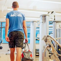 Endeavor Greenville - Enjoy access to our full-service gym just steps away from your workspace