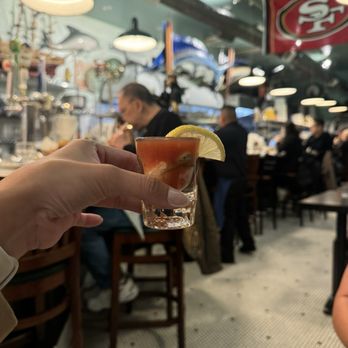 Sotto Mare - Oyster Shooter - Seafood Near Me - San Francisco, California