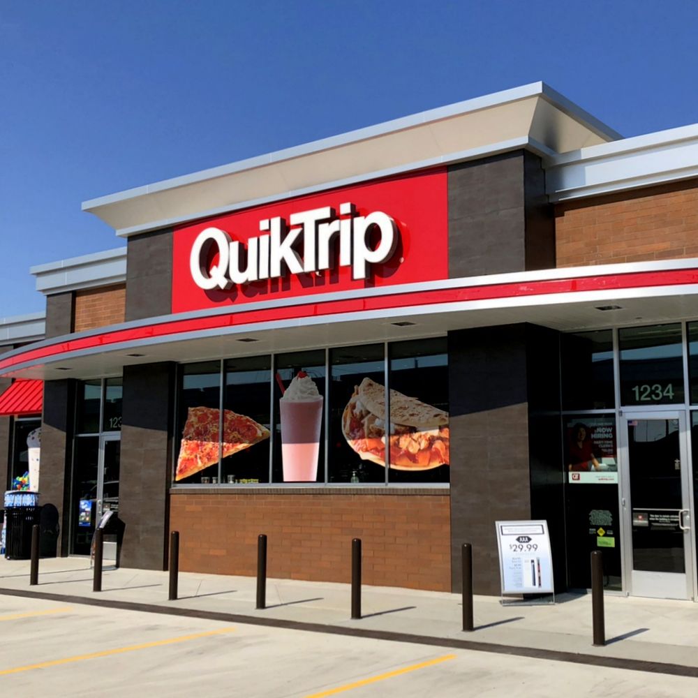QuikTrip - Building Exterior On Opening Day - Gas Stations Near Me - Olathe, Kansas QuikTrip - Building Exterior On Opening Day - Gas Stations Near Me - Olathe, Kansas