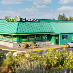 Green Cross Cannabis Emporium - Green Cross Cannabis Emporium on Commercial Street in Salem, Oregon.