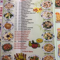 Number 1 Chinese Restaurant - Lunch specials