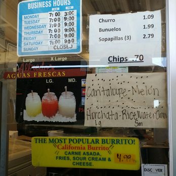 Alfredo's Mexican Food - Hours as of 11-16-16 - Mexican Near Me - Abilene, Texas