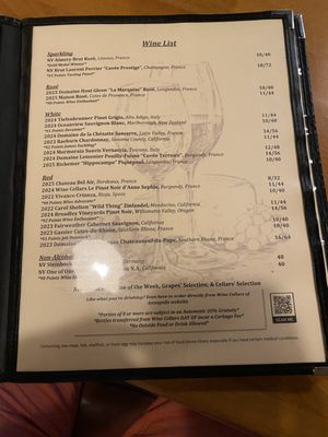 Menu photo 5 Grapes Wine Bar Annapolis, MD