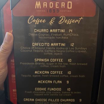 Madero 1899 - coffee and dessert - Mexican Near Me - Fullerton, California