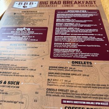 Big Bad Breakfast - Memphis - Menu - New American Near Me - Memphis, Tennessee Big Bad Breakfast - Memphis - Menu - New American Near Me - Memphis, Tennessee