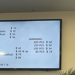 Lumpia menu Lumpia menu