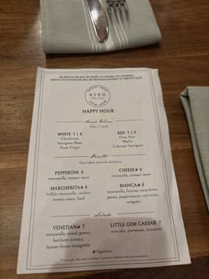 Menu photo 1 VIVO Italian Kitchen Universal City, CA Menu photo 1 VIVO Italian Kitchen Universal City, CA