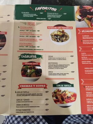 Menu photo 1 Spazio Tijuana, BCN Menu photo 1 Spazio Tijuana, BCN