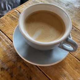 Vanilla oatmilk latte Vanilla oatmilk latte