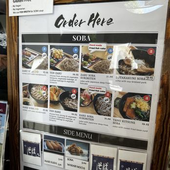 Sobakatsu - Menu - Japanese Near Me - San Francisco, California Sobakatsu - Menu - Japanese Near Me - San Francisco, California