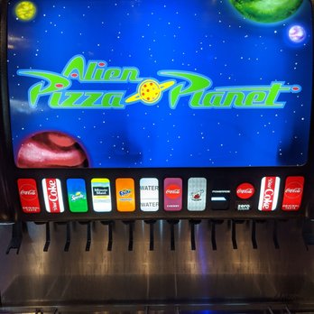 Alien Pizza Planet - Soda machine - Pizza Near Me - Anaheim, California Alien Pizza Planet - Soda machine - Pizza Near Me - Anaheim, California