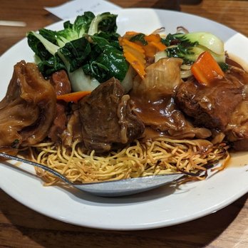 Tasty Spot Cafe - Beef stew fried noodle - Chinese Near Me - Irvine, California