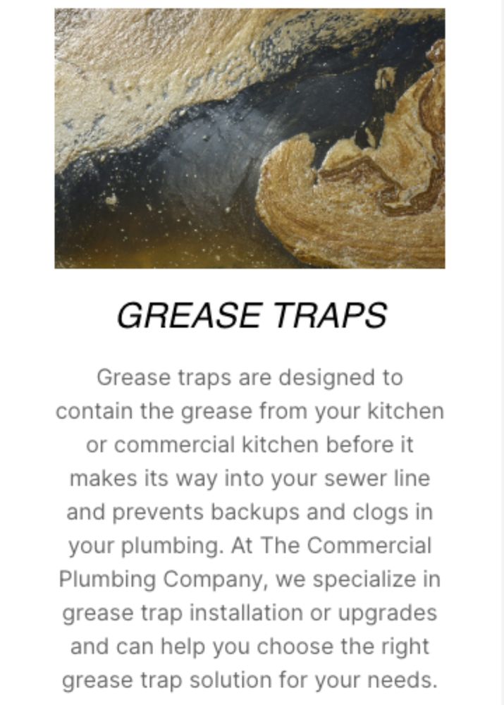 Slide of Commercial Kitchen Plumbing