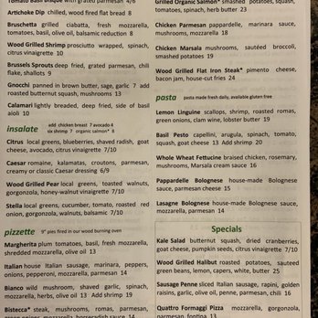 411 West Italian Cafe - Menu - Italian Near Me - Chapel Hill, North Carolina