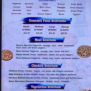 Nostra Pizza II - Menu - Pizza Near Me - Kernersville, North Carolina Nostra Pizza II - Menu - Pizza Near Me - Kernersville, North Carolina