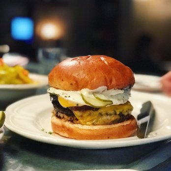 Au Cheval - Single burger with egg and bacon - Bars Near Me - Chicago, Illinois Au Cheval - Single burger with egg and bacon - Bars Near Me - Chicago, Illinois