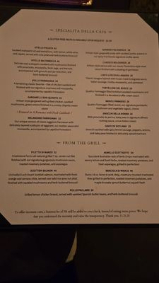 Menu photo 7 Cucina Rustica Sedona, AZ