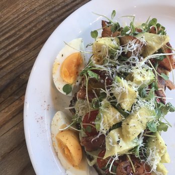 Foreigner - avocado and bacon toast (not picture: the salad that I already ate) - Breakfast & Brunch Near Me - San Mateo, California Foreigner - avocado and bacon toast (not picture: the salad that I already ate) - Breakfast & Brunch Near Me - San Mateo, California