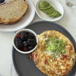 Veggie omelette Veggie omelette