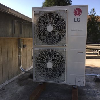 Tech Air - 5 zone LG heat pump on roof - Heating & Air Conditioning/HVAC Near Me - Corte Madera, California