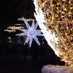 Natale a Napoli - XMAS 2014 - Piazza dei Martiri. Luminarie. Ph. Francesca Ferrara