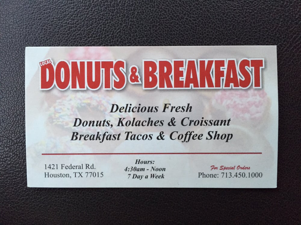 Local Donuts & Breakfast