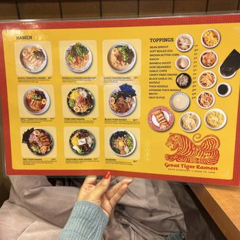 Great Tiger Ramen - Ramen menu - Ramen Near Me - Long Beach, California Great Tiger Ramen - Ramen menu - Ramen Near Me - Long Beach, California