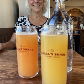 Angel's Share Barrel House - Guava Cider and Sunriver Hazy IPA - Pubs Near Me - Turner, Oregon