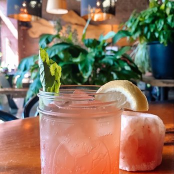 ION Restaurant, It's Only Natural, ION - Basil Berry Mocktail Kombucha - Vegan Near Me - Middletown, Connecticut