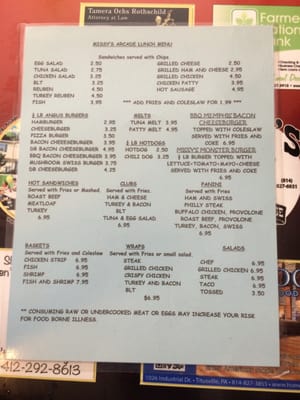 Menu photo 5 Missy's Arcade Restaurant Titusville, PA Menu photo 5 Missy's Arcade Restaurant Titusville, PA