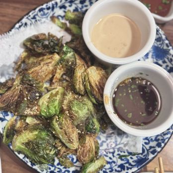 RAKKAN Ramen - Truckee - Hot Brussels Sprouts Salad - Ramen Near Me - Truckee, California RAKKAN Ramen - Truckee - Hot Brussels Sprouts Salad - Ramen Near Me - Truckee, California