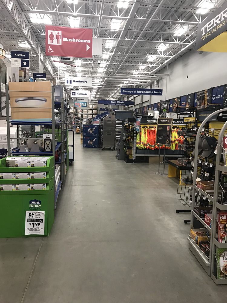 LOWE’S H 14 Photos & 16 Reviews 3421 158 Avenue NW, Edmonton