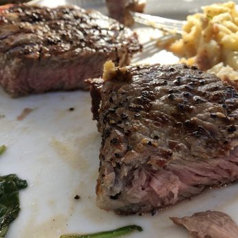 Neumanali - Definitely not medium rare. I know it looks a little pink in the middle, but it was extremely dry. - New American Near Me - Hayward, California Neumanali - Definitely not medium rare. I know it looks a little pink in the middle, but it was extremely dry. - New American Near Me - Hayward, California
